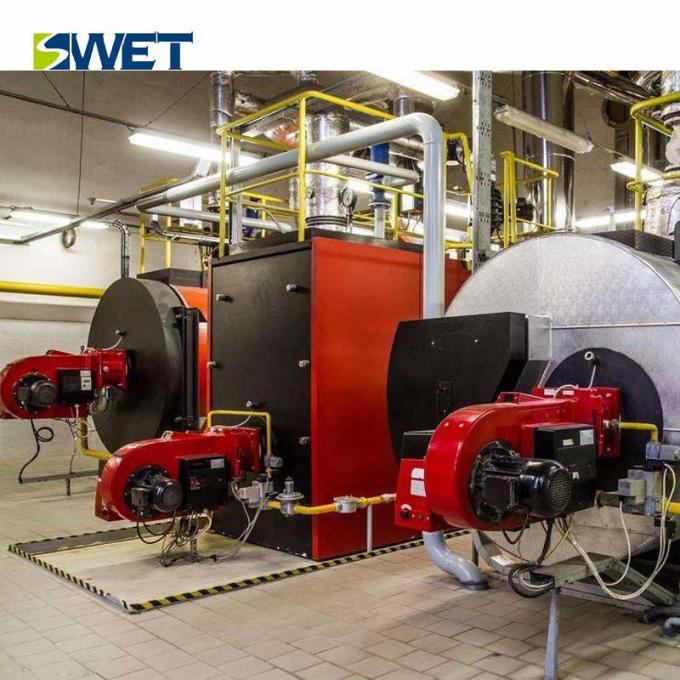 Sufficient Output Industrial Gas Fired Boilers , Water Pipe Type