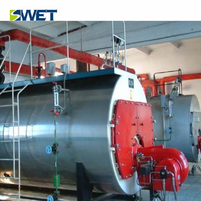 Sufficient Output Industrial Gas Fired Boilers , Water Pipe Type