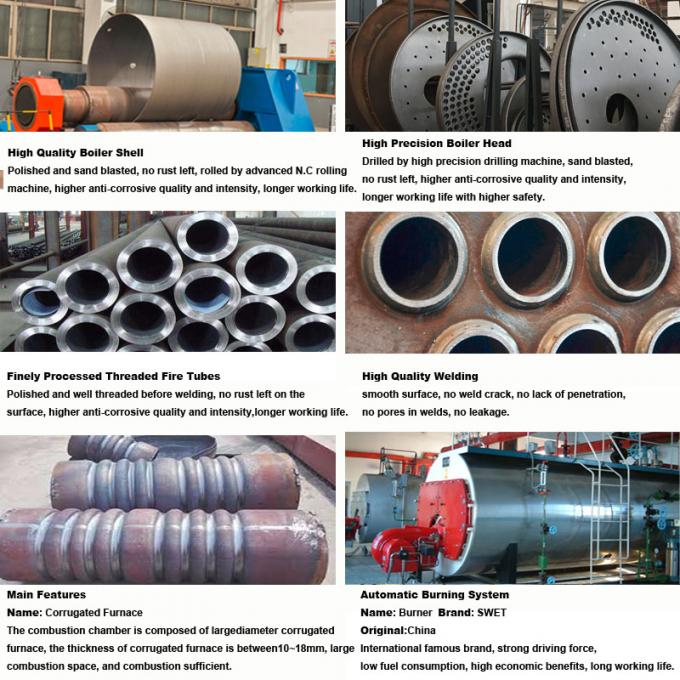 4t/h gas oil boiler