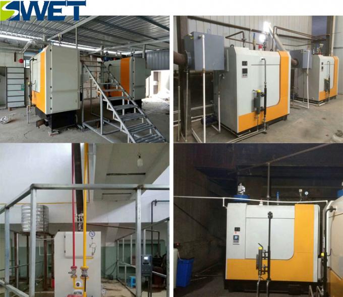 600kg Induction Heating Portable Steam Boiler , Steam Boiler For Greenhouse