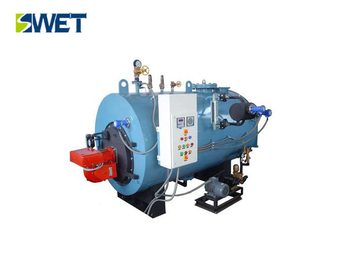 Water Pipe Type Hot Water Boiler Large Furnace Volume High Thermal