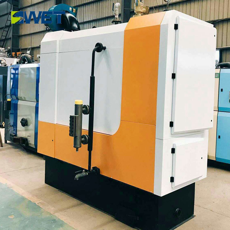 Horizontal Wood Pellet Steam Boiler 0.7 2.5mpa Working Pressure 0.65t
