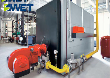 Textile Industry Gas Steam Boiler , 2 Ton Industrial Diesel Oil LPG Steam Boiler
