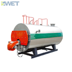 Diesel Oil Fired Hot Water Boiler Central Heating System 0.7MW 66.7 Kg / H