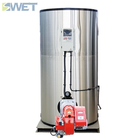 ISO Light Oil Hot Water Boiler For Heating 350KW 32kg / H