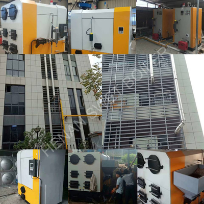 Straw Fired Greenhouse Boiler Environmentally Friendly For Chemical Industry