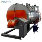 Dual steam boiler natural gas and diesel with a capacity of 300 BHP