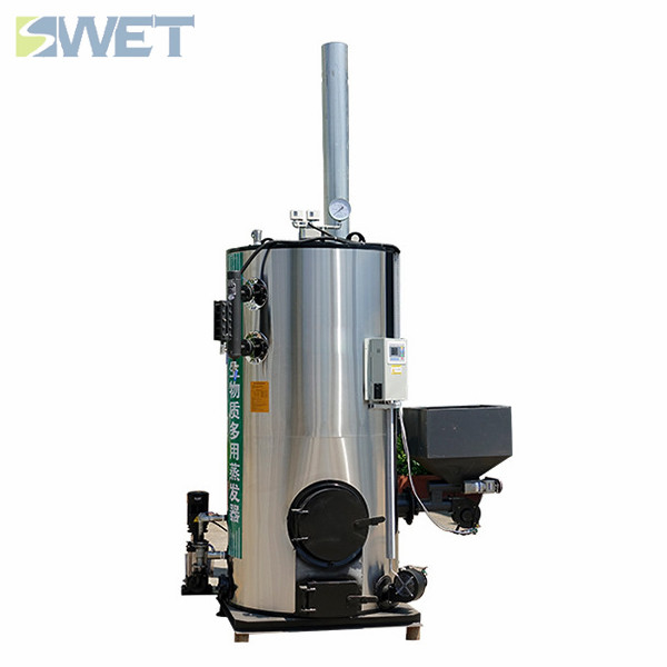 Output 1 Tonne / Hour Biomass Steam Boiler With Rice Husks 0.4MPa