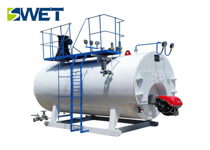 4.2MW Chemical Plant Natural Gas Steam Boiler Full Automation 6T Rated Evaporation