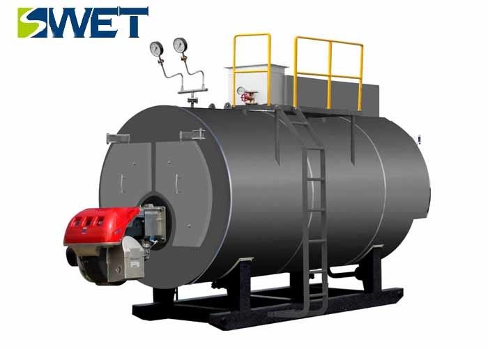 Simple Structure Natural Gas Steam Boiler Low Noise Quick Installation