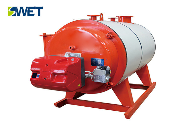 Water Pipe Type Hot Water Boiler Large Furnace Volume High Thermal