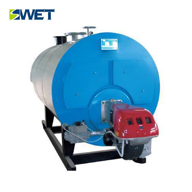 Low nitrogen 10t/h oil gas fired steam boiler for industrial production