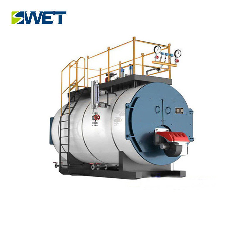 Diesel Gas Oil Boiler Quick loading 9.8 MW  70℃ Feed Temperature