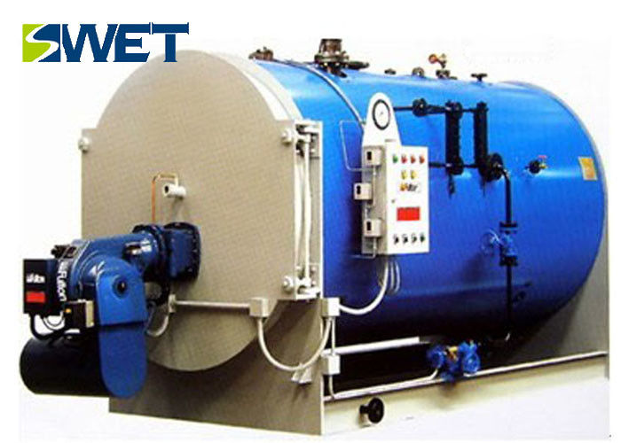 Low Pressure Industrial Steam Boiler 5.6 MW 12 MW Gas Oil Hot Water Boiler For Food Industry