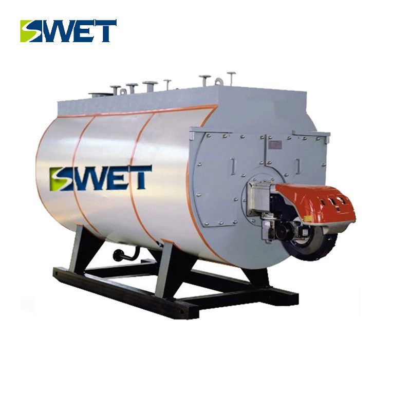 WNS Series Diesel Lpg Steam Boiler Natural Gas Biogas Fired For Textile Industry