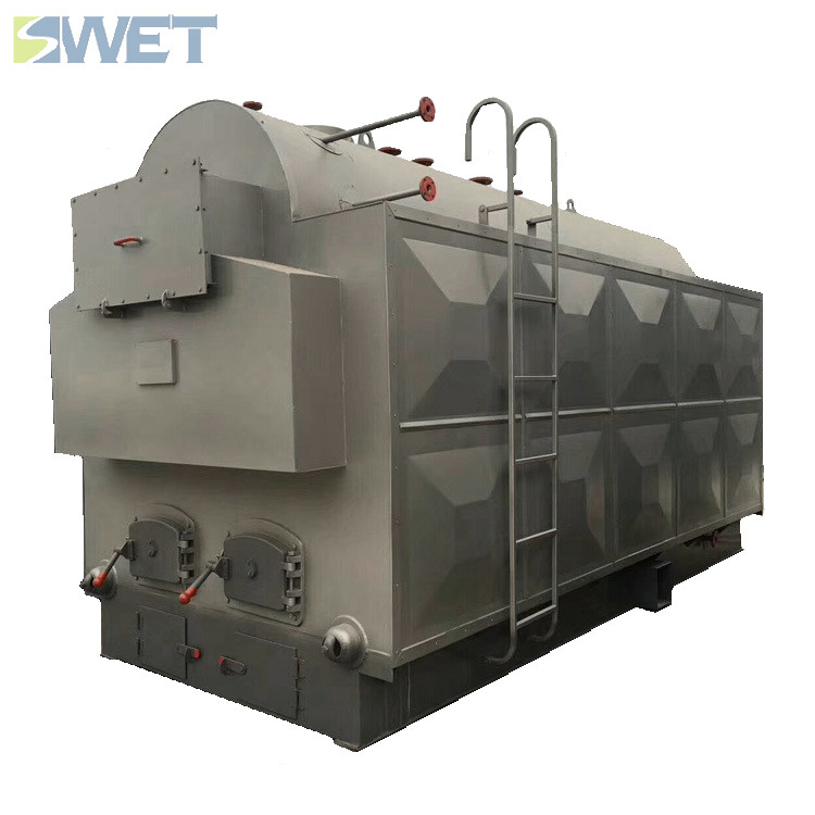 Commercial brewing and drying chain type 2 tons biomass pellet steam boiler
