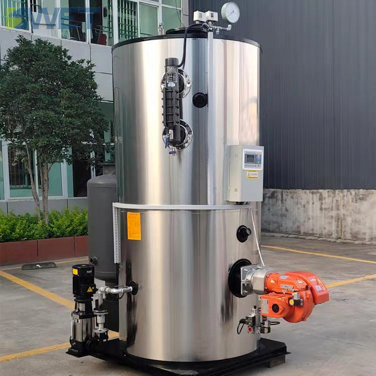 500kg/H Industrial Steam Boiler 1.5kw Vertical Steam Boiler 30m3/H
